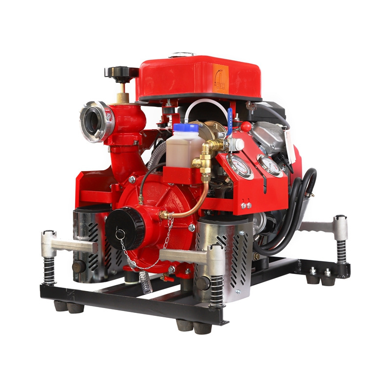 Quality 27hp lifan gasoline engine portable fire fighting water pump