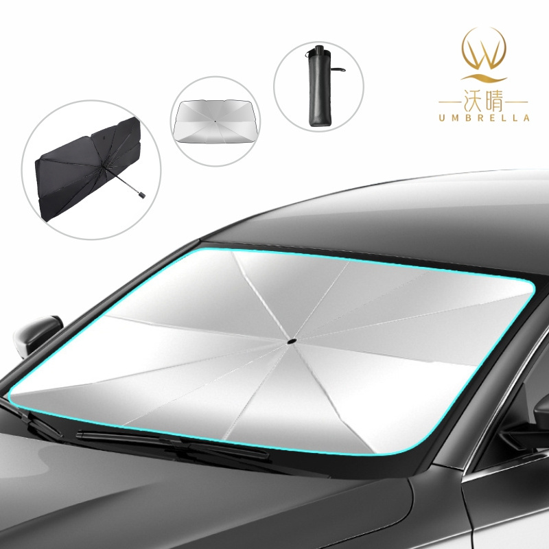 140cm Big Size Car Windshield sunshade Cover Foldable Car Umbrella Sun Shade Cover