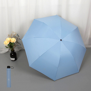 Sunshade Umbrella Folding Custom Print Umbrella Outdoor Manual Open Sun-uv Protection Customized