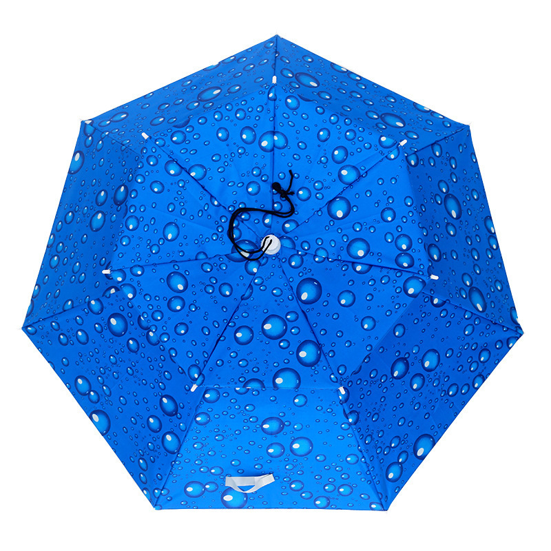 Rain proof UV protection head umbrella and fishing umbrella wear umbrella