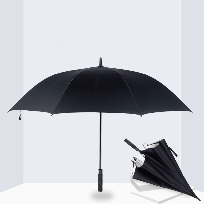 Custom Printed Promotional windproof light weight straight umbrella