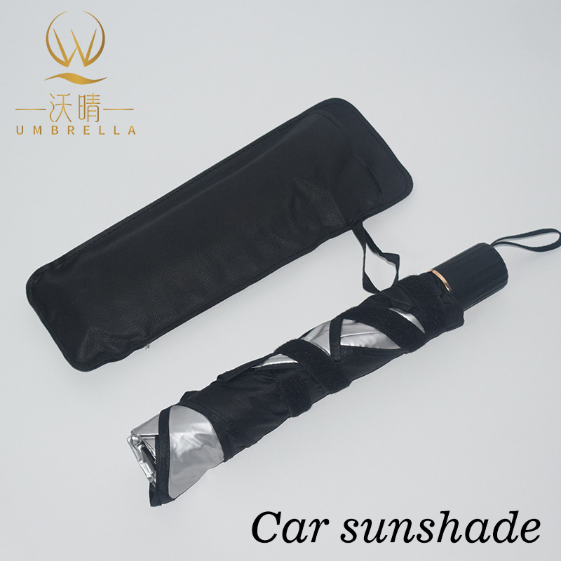 Car Umbrella Tents Portable Nylon Sunshade Cover Uv Resistant Foldable Windshield Car Umbrella