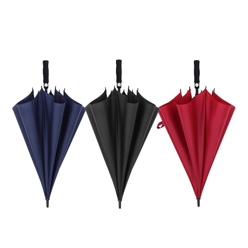 8K 120cm Business Big Waterproof Golf Umbrella Auto Open Custom Windproof Golf Umbrella