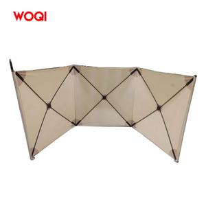 Woqi Camping Windbreaks Stove Windscreen Beach Windshield Shelter, Sunshade Screen,Winter Outdoor Caravan Privacy Shield