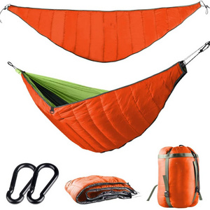 Woqi outdoor hammock  sleeping bag  factory direct sell camping hiking sleeping bag with hammock quilt