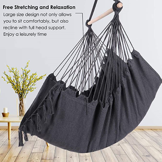 Woqi outdoor hammock swings camping free standing hammock