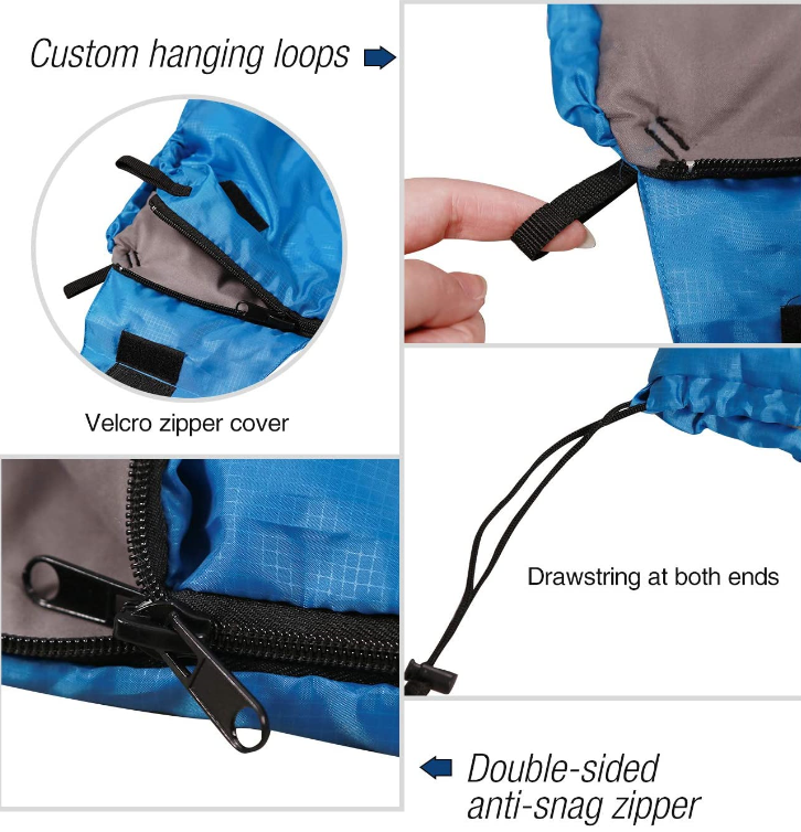 Woqi Compatible Hydrophobic Sleeping Bag outdoor sleeping bag for camping hammock sleeping bag waterproof