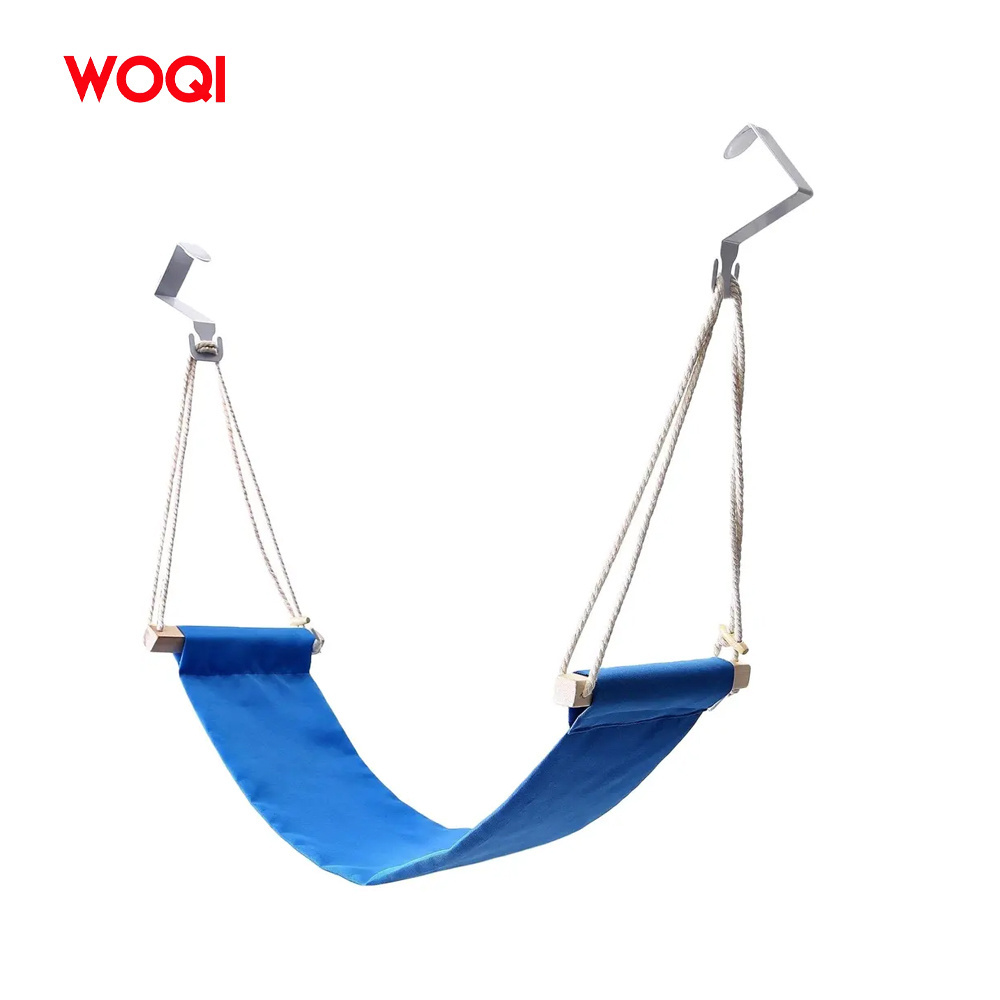 Woqi Portable Mini   Office Use Foot Relaxing Hammock, Under Desk Foot Rest Hammock