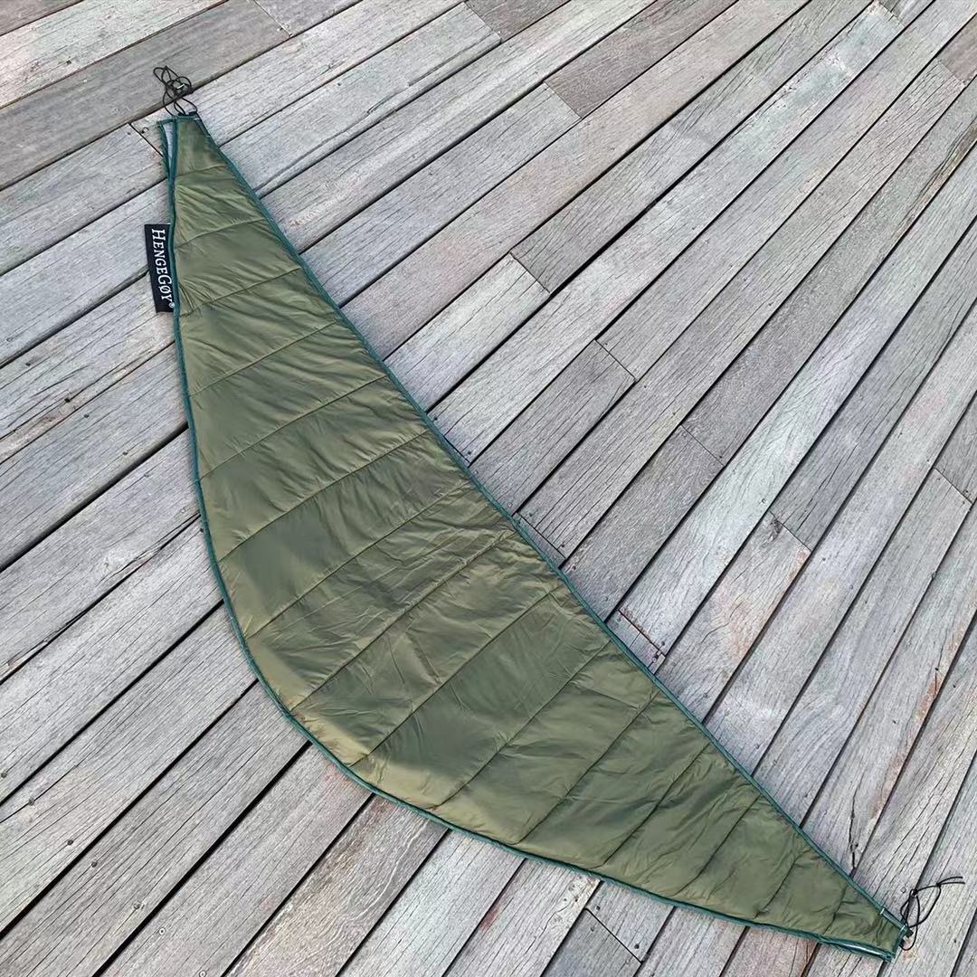 Woqi Outdoor Camping Hammock Warm Hammock Underquilt Ultralight Tent Winter Warm Under Quilt Blanket Cotton Hammock