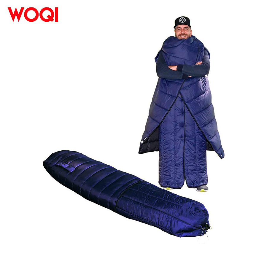 outdoor  camping sleeping bag lightweight Hammock Top Quilt  Sleeping Bag Alternative  Wearable Blanket Size