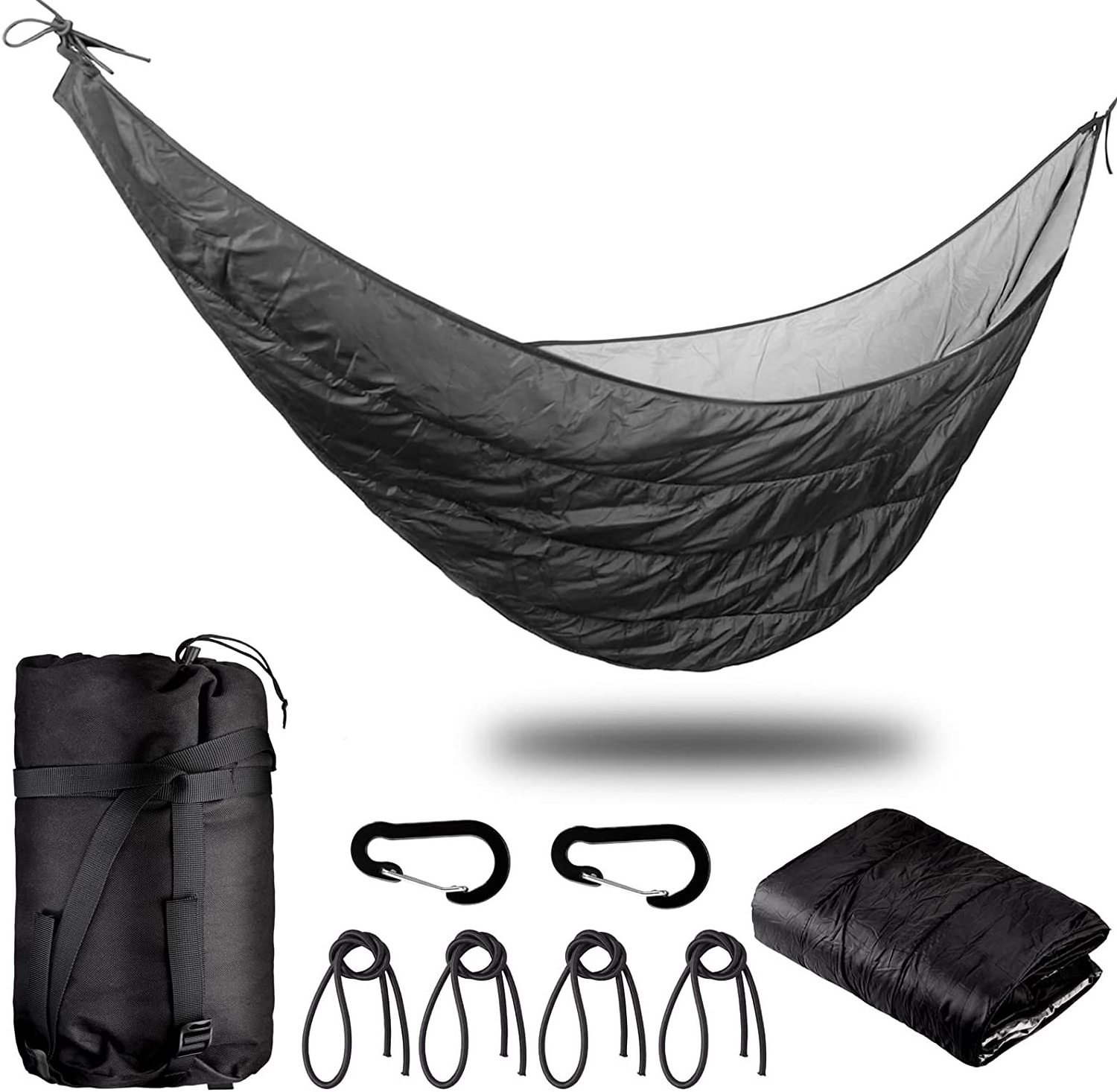 Woqi  hammock under quilt cotton outdoor winter camping portable sleeping bag windproof to keep warm