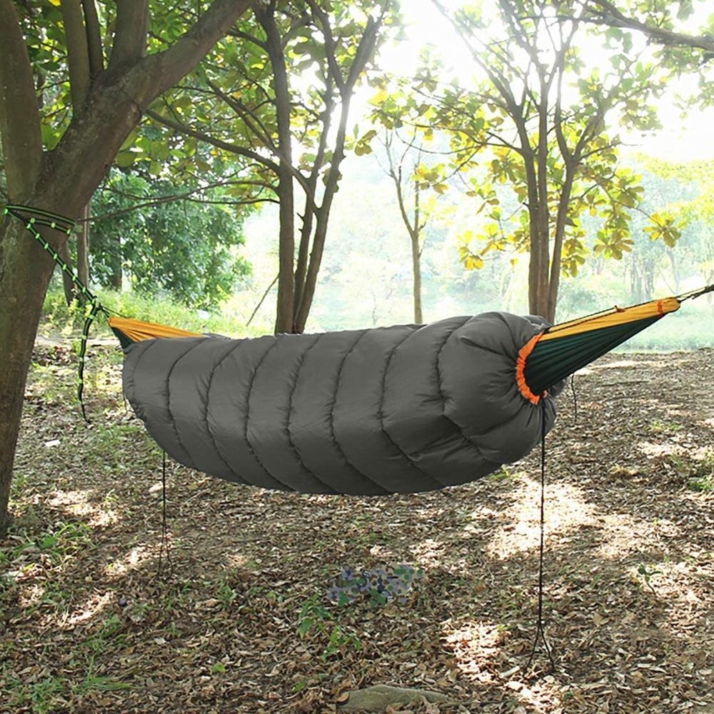 Woqi Winter Hammock Insulated Down Under quilt for Outdoor Camping Hammocks Sleeping bags