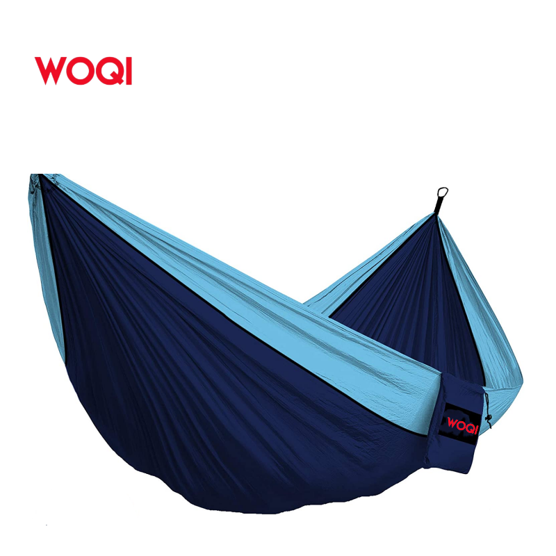 WOQI Manufacturer New Design Nylon Heavy Duty Quick Dry Aerial Hammocks with Camping Accessories for Traveling