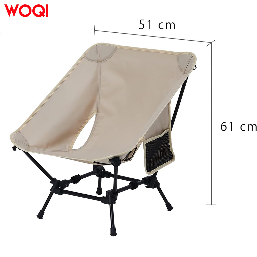 WOQI's best-selling new backpack chair, portable outdoor folding chair, moon chair