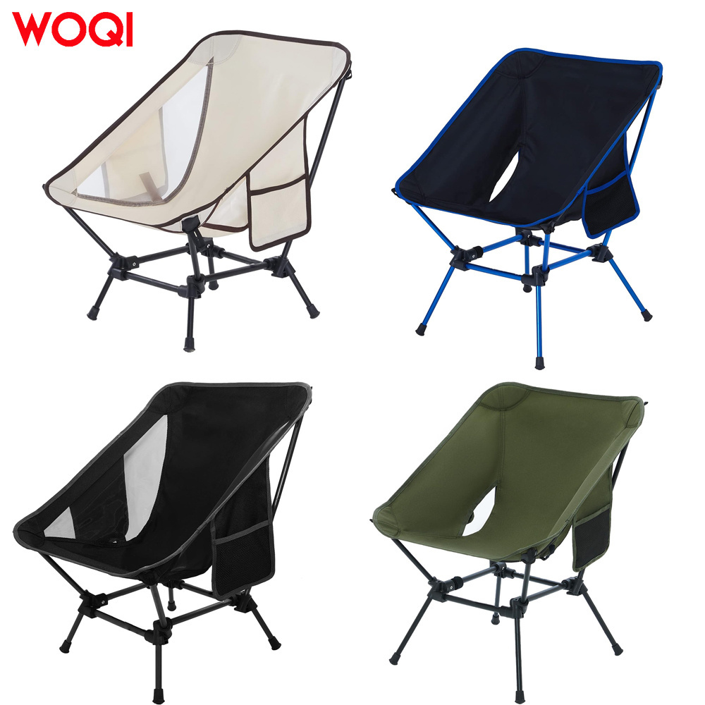 WOQI's best-selling new backpack chair, portable outdoor folding chair, moon chair