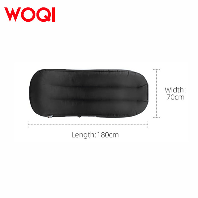 WOQI Portable Outdoor Lazy Quick Inflatable Camping Beach Inflatable Bed Air Sofa Sleeping Chair