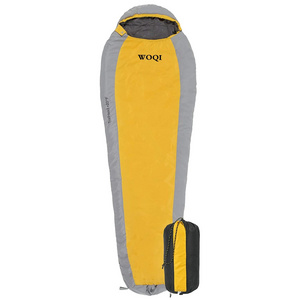 WoQi Hot Travel Spill Resistant Filling 400g down Hollow Cotton Thick Mummy Sleeping Bag