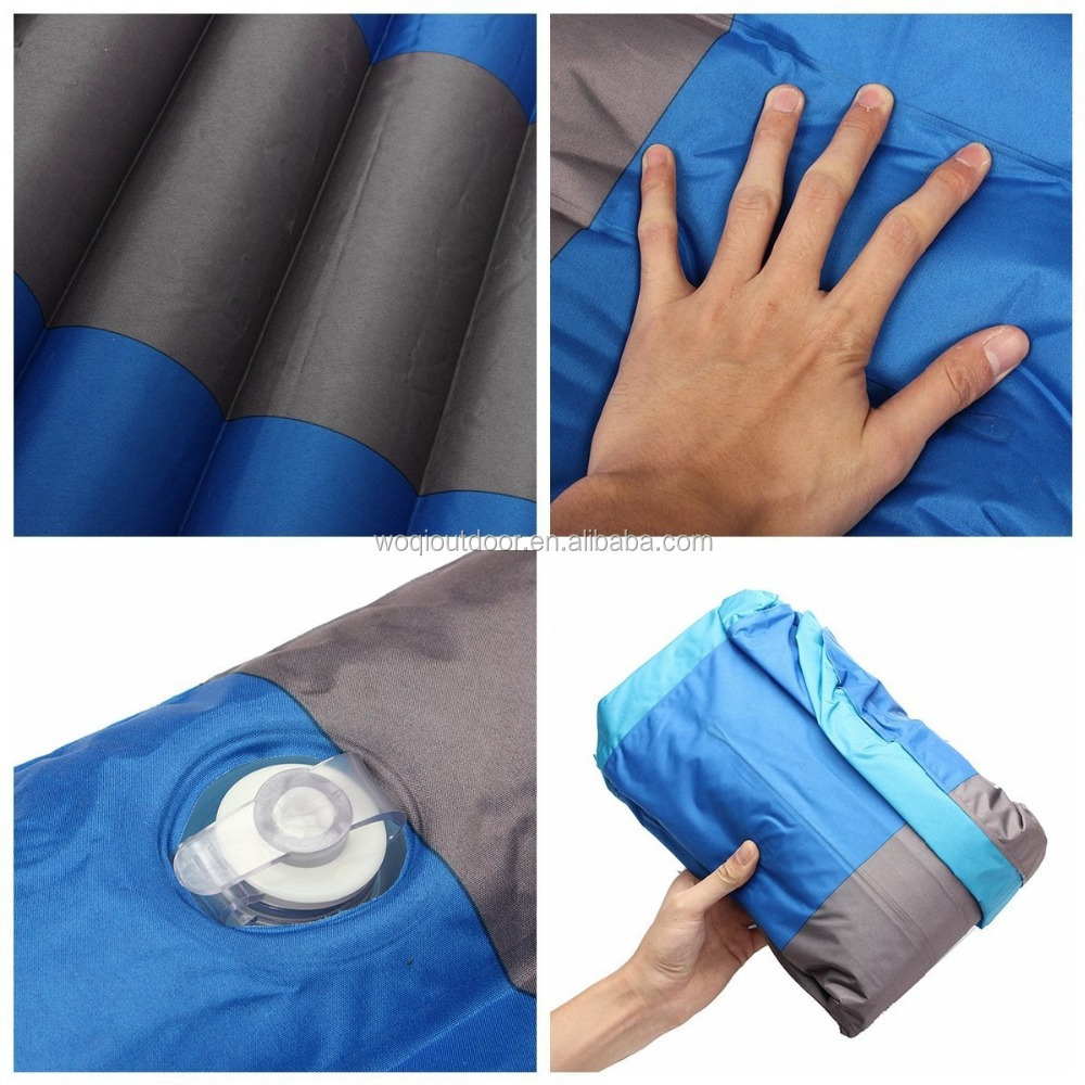 Woqi-Hot Sale Ultralight Camping Mattress,Inflatable Sleeping Pad for Hiking Backpacking Hammock