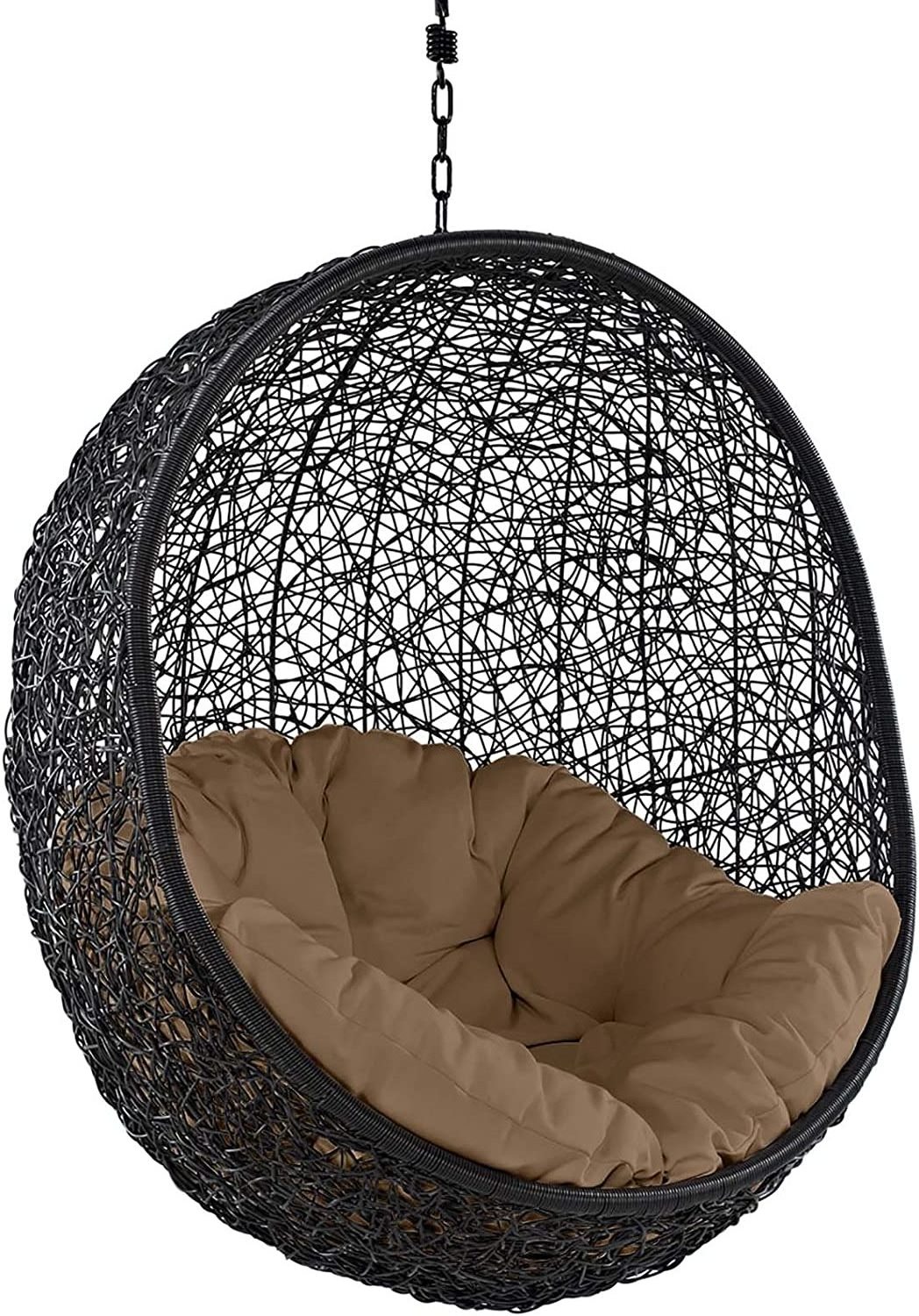 Woqi Good Price Rattan Wicker  Egg  Chair, Factory Delivery Patio Outdoor camping  Rattan Wicker Swing Chair