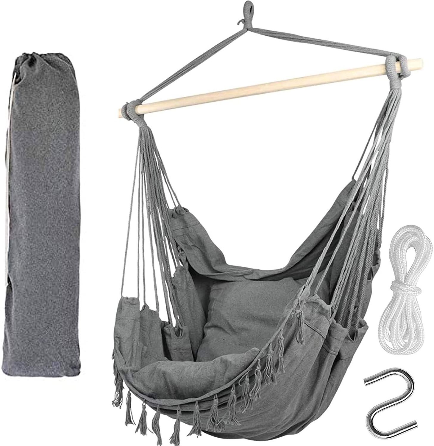 Woqi Up Grade High Quality  Hammock Swing Chair  Outdoor Indoor Hammock Chair