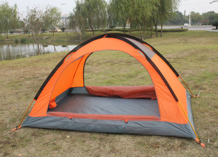 Woqi 2 person heavy duty tents for camping outdoor aluminum alloy tent pole high quality