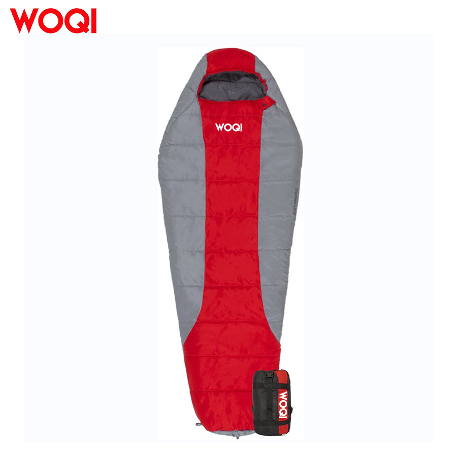 WoQi Mummy Lightweight Sleeping Bag for Backpacking Camping Hiking Cold Weather with Drawstring Compression Sack  Sleeping Bag