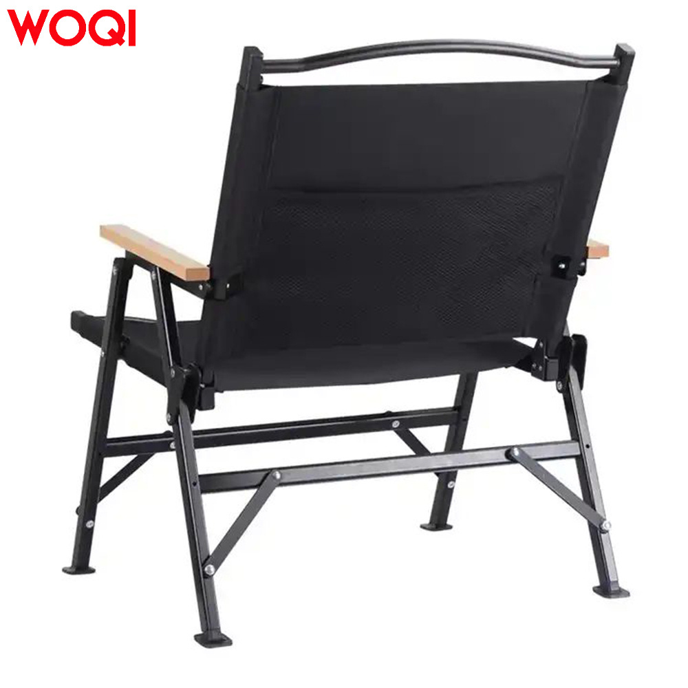 WOQI High Quality Outdoor Detachable Lightweight Aluminum Folding Portable Camping Chair Kemite Chair