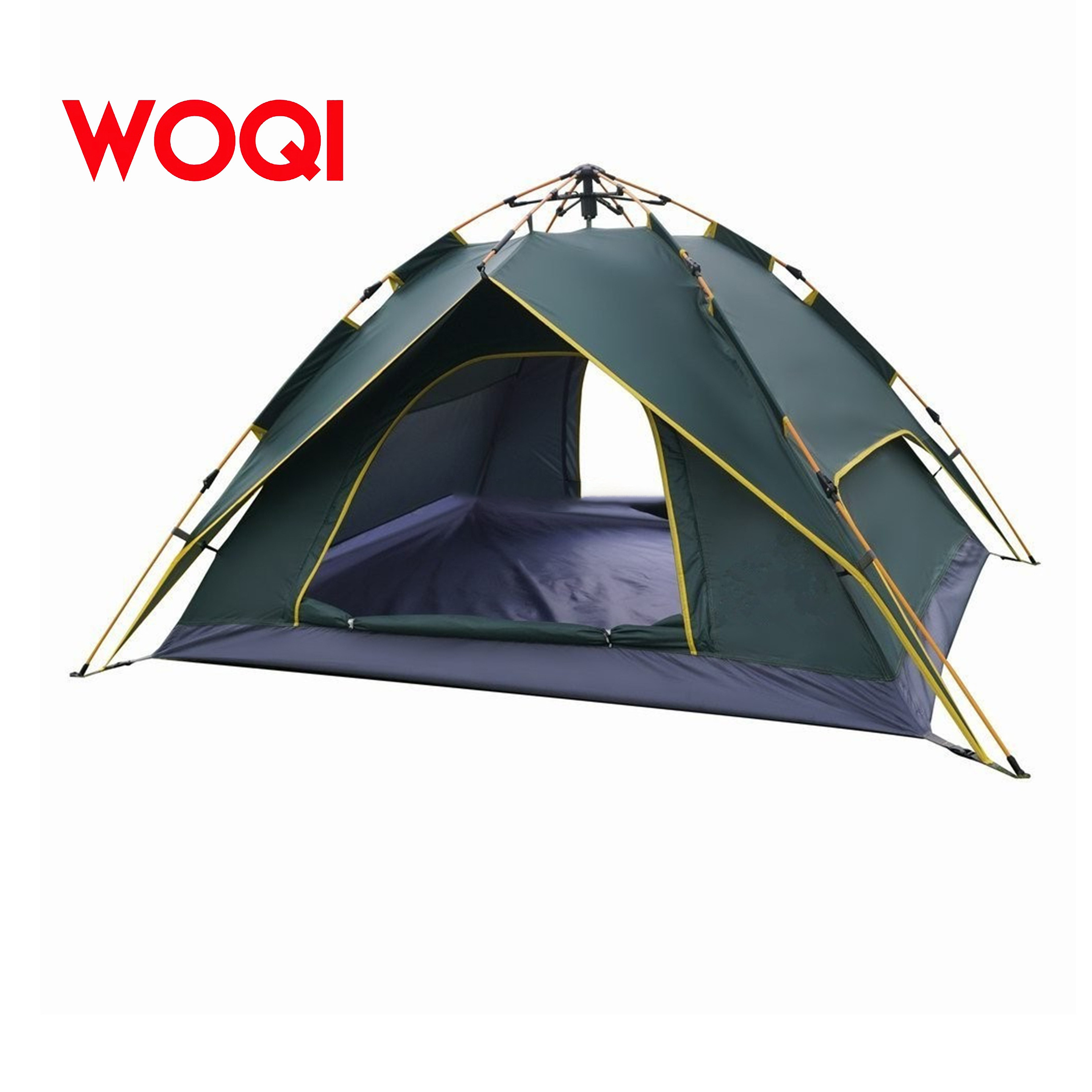 Woqi Tent for Camping 2-5 Person Waterproof Dome Shelter Family Cabin Automatic Backpacking Tent