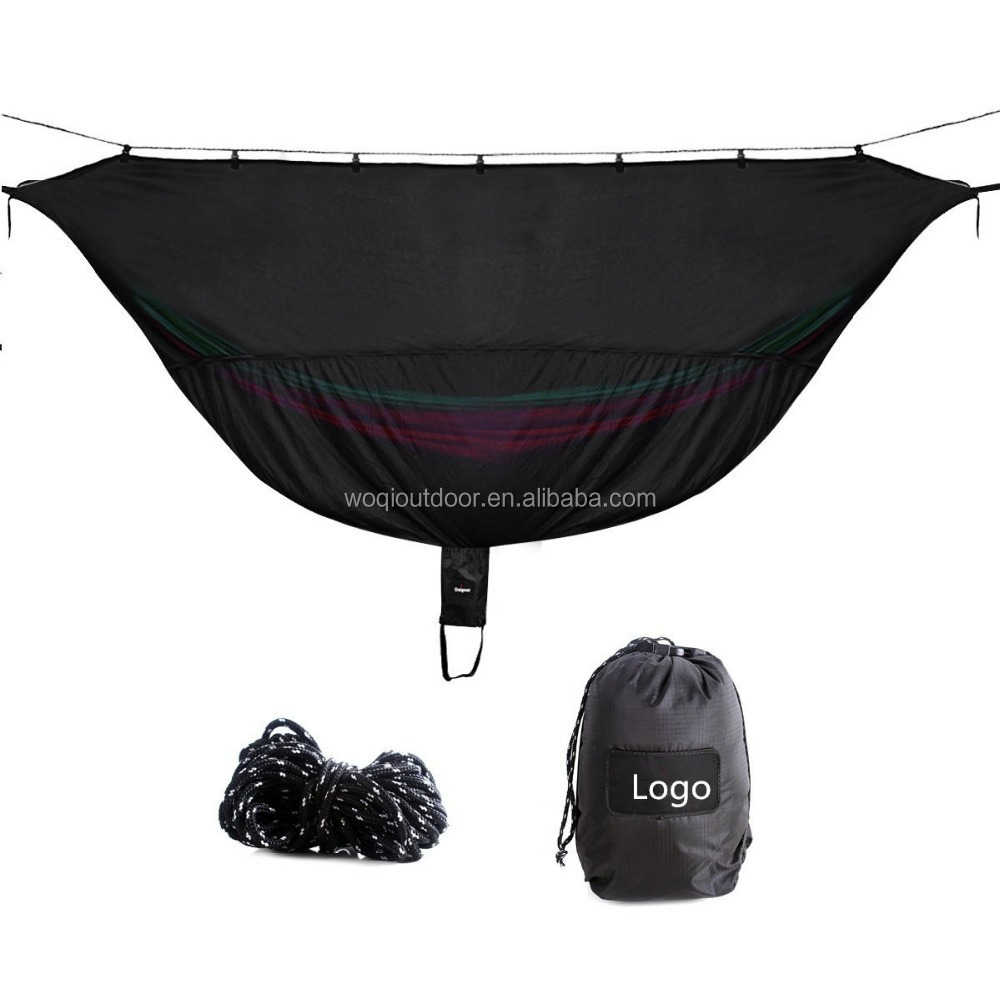 Woqi portable camping outdoor mosquito net hammock bug net