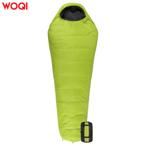 Woqi Filling 400g 90% down Sleep Bags Lightweight Mummy Sleep Bags  Waterproof cold weather sleeping bag camping hiking mummy