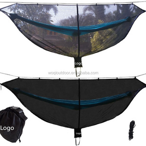 WOQI Good Sale Factory Made New Style Hook Double Camping Bug Hammock Mosquito Net