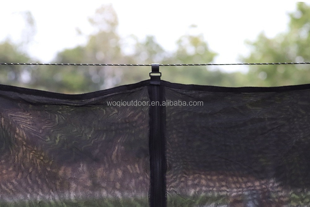 WOQI Good Sale Factory Made New Style Hook Double Camping Bug Hammock Mosquito Net