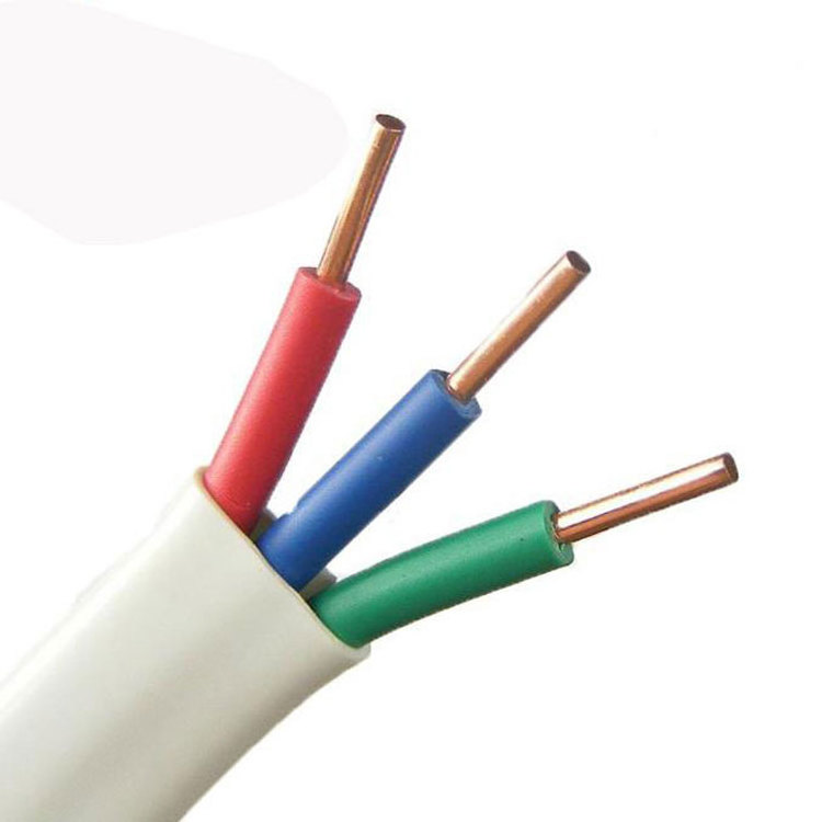 3Core SAA Cable Twin and earth Flat cable and wire 1.5mm 2.5mm TPS PVC Solid Copper House wiring electrical cable