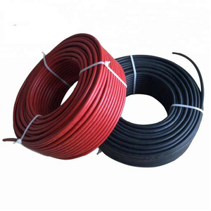 Solar Dc Pv Solar Cable 6mm 4mm 10mm 16mm  solar panel wire with tuv for power systems