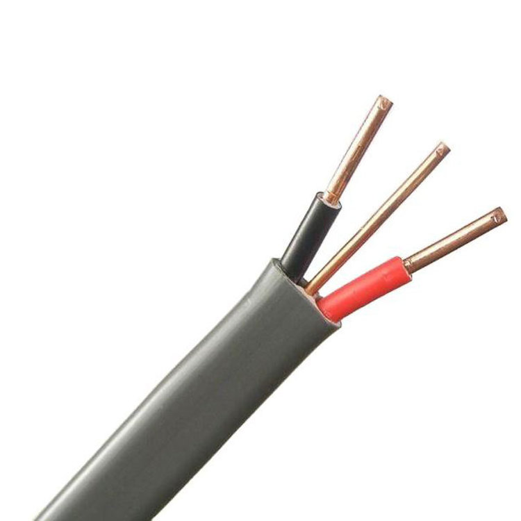 3Core SAA Cable Twin and earth Flat cable and wire 1.5mm 2.5mm TPS PVC Solid Copper House wiring electrical cable