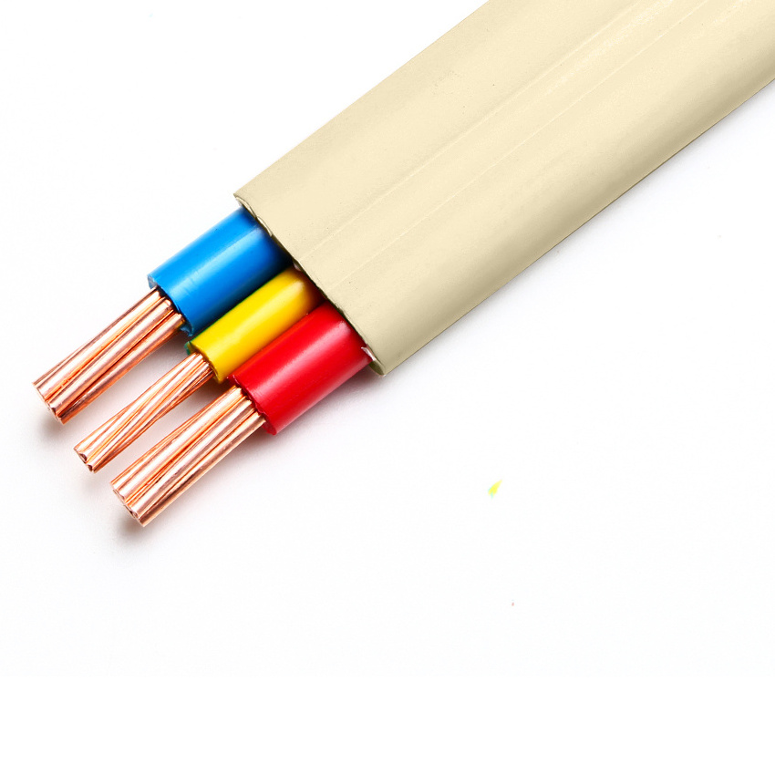 3Core SAA Cable Twin and earth Flat cable and wire 1.5mm 2.5mm TPS PVC Solid Copper House wiring electrical cable