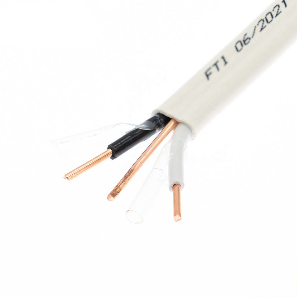 Twin and Earth Solid Copper Core 12/2 12/3 10/3 10/2 14/2 wire romex electrical for house wiring