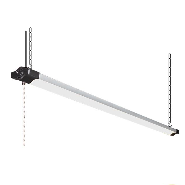 Linkable Office Led Tri-proof Shop Batten Tubes Pendant Light Led High Bay Linear Light US Warehouse Dropshipping 46inch 70W