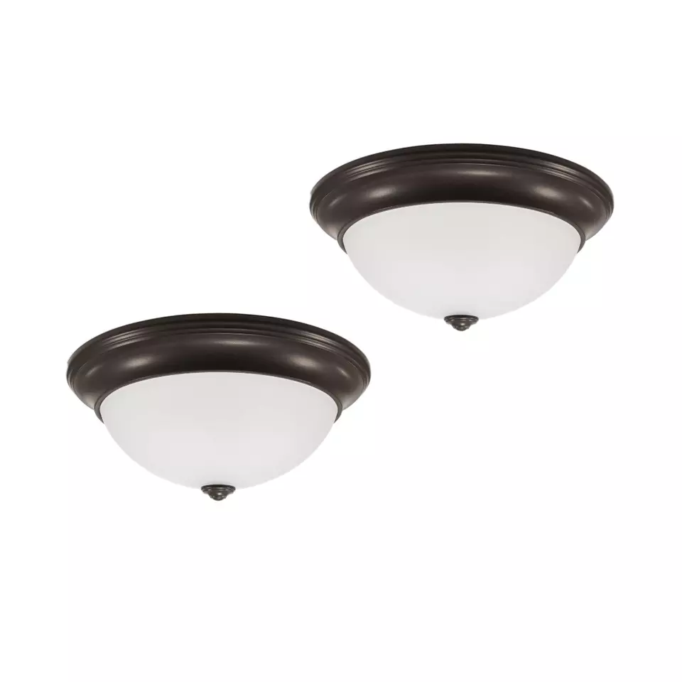 Worbest Modern Round Dome Flush Mount light 11Inch 14Inch Dimmable Mushroom Ceiling Lamp 3CCT ETL Certified for Damp Location