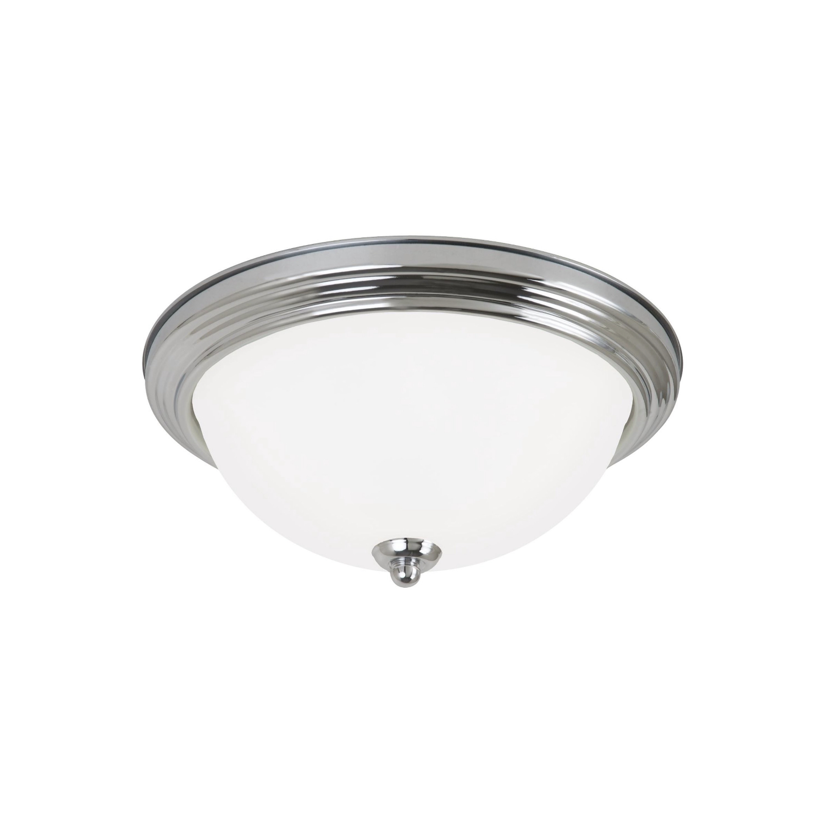 Worbest Brushed Nickel Surface Mounted 11Inch Round Puff LED Ceiling Lights 3000K 4000K 5000K 3CCT 50000 Hours Lifetime