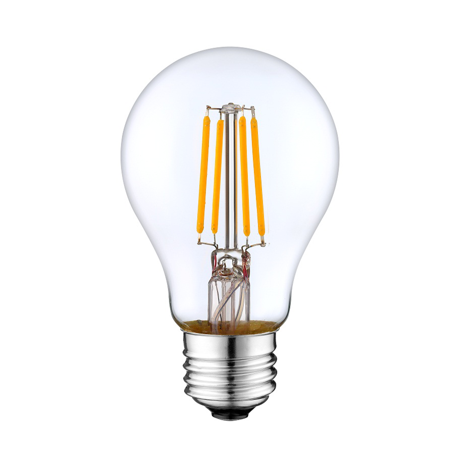 Worbest Single Color Temperature A19 A60 LED Filament Bulbs 2.5/4.5/7 Watt Equivalent 25/45/60 Watt Beam Angle 360 Degree