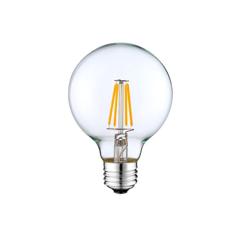 High output energy saving 120v LED Filament Bulb Clear Glass Cover E26 E27 Base G25 CCT selectable Dimmable Light Bulb