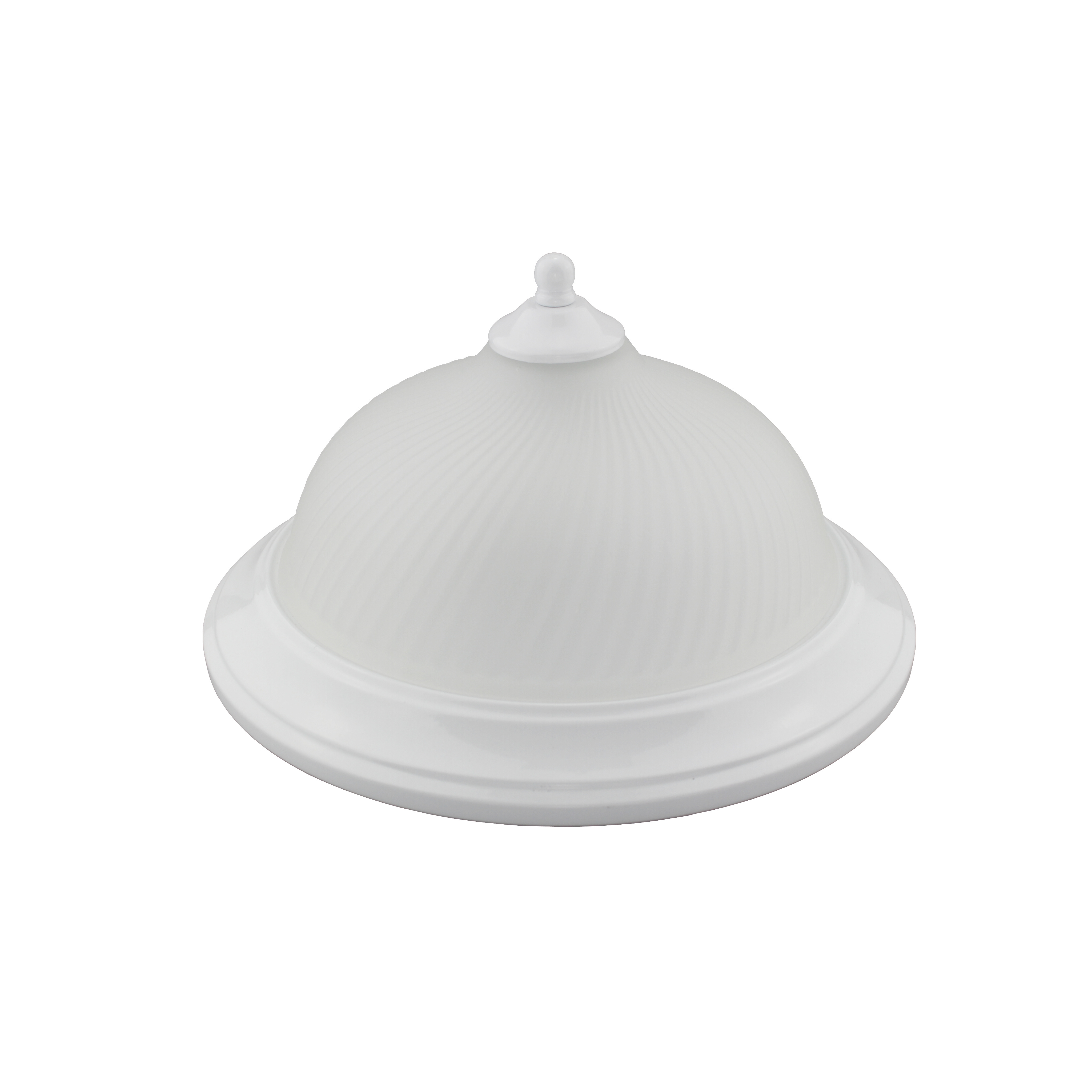 Mushroom round shape single CCT central fixed European 14inch LED Flush mount 25W Dimmable daylight LED ceiling Lighting