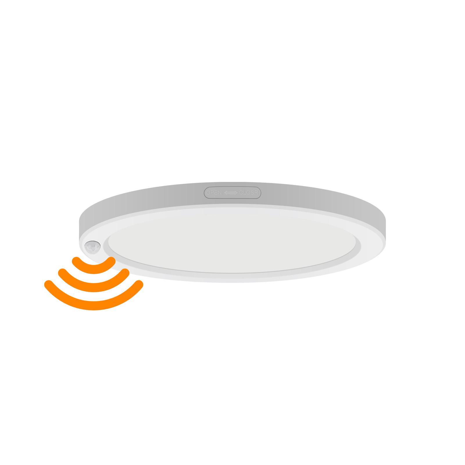 Worbest LED Ceiling Light with Smart PIR Sensor 6W 12W 18W 24W LED Panel Light for Home Lighting Fixtures Flush Mount