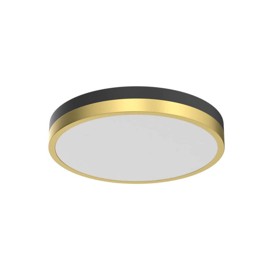 Wholesale 12/16inch 18/35w  Gold and Black color luxury LED Ceiling light 2700k-5000k 1/3/5CCT tunable LED flush mount