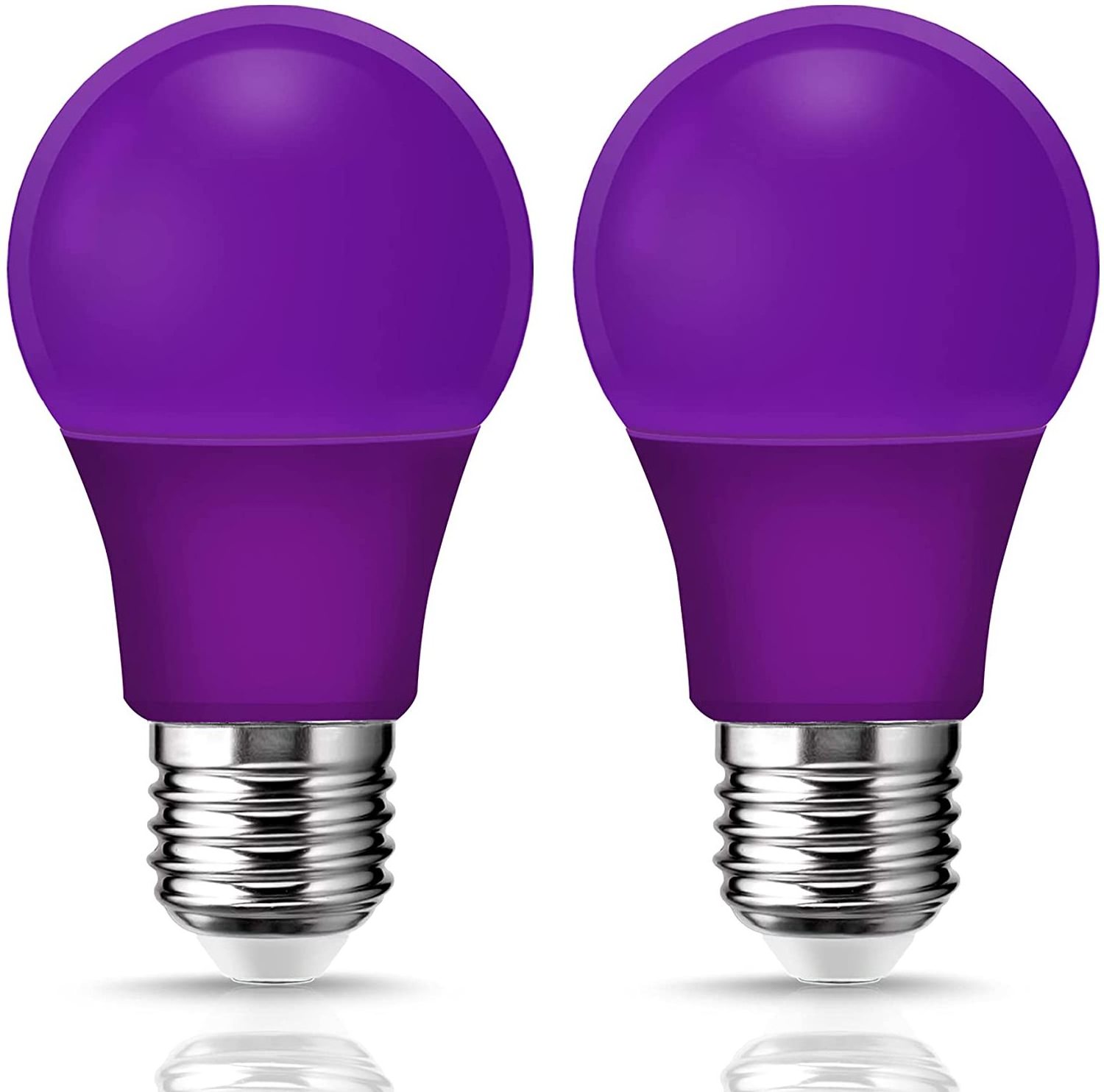 Modern Luxury Home Decoration Purple bulb A19 E26 9W Romantic bulb Indoor led lighting bulb