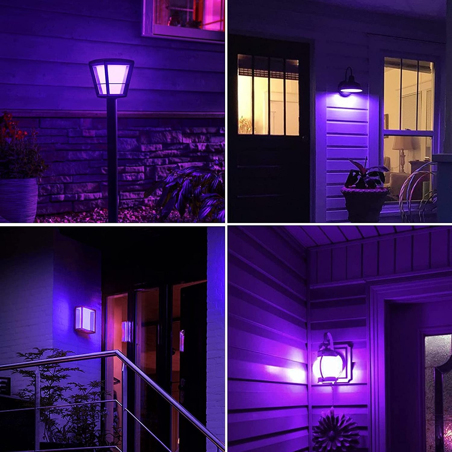 Halloween 25000hours led colorful bulb 15w Purple bulb E26 base Indoor led bulb for party bedroom living room