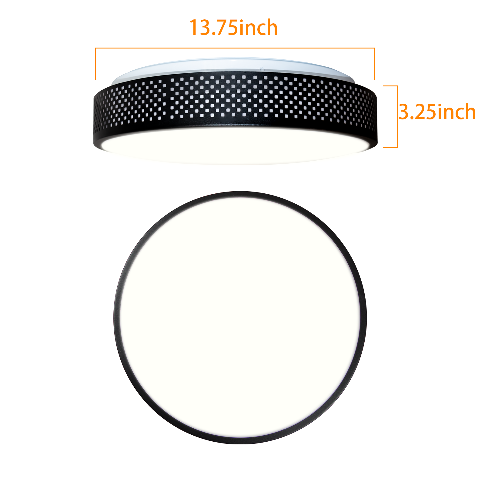 Europe popular hollow design 25w 3CCT decorative lighting dimmable led ceiling light fixture with ETL certification