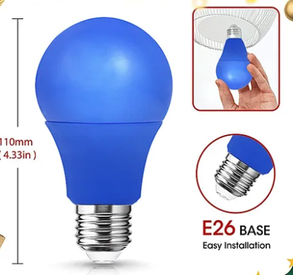 Guangdong blue color 12w Led Factory Direct Selling Price E26 A19 LED Lighting Lamp bulb