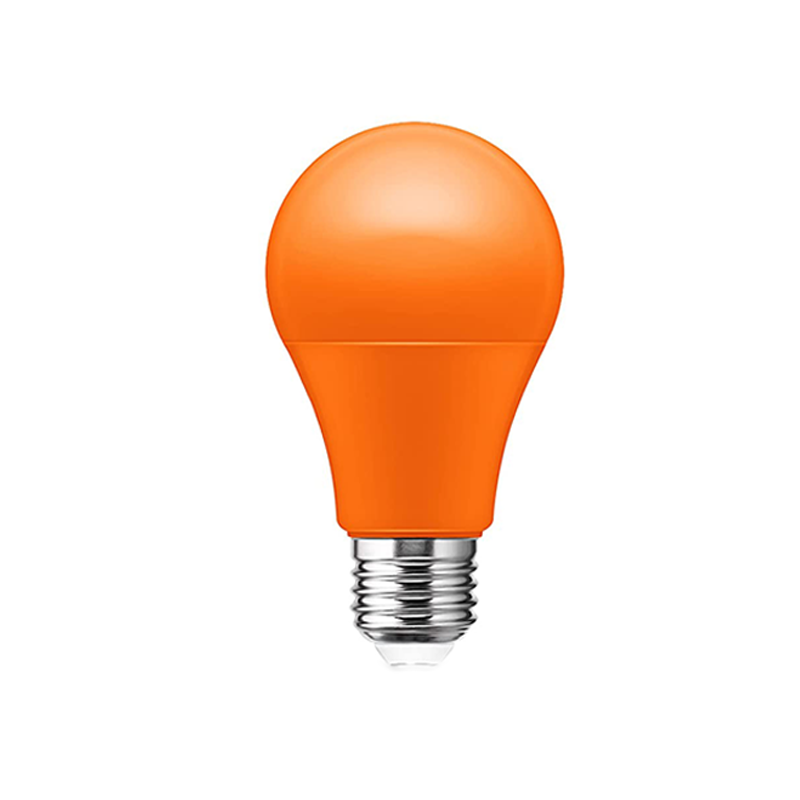 Worbest Energy Saving A19 Orange Bulb CCT Tunable Triac Dimmable 15W Euqivalent 100W Damp Location Lighting UL